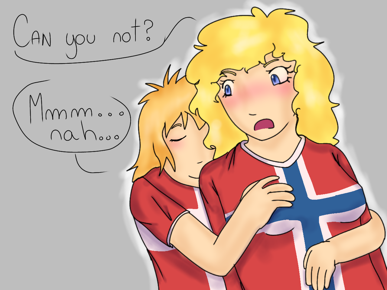 Surprise...hug??? SatWcomic.com
