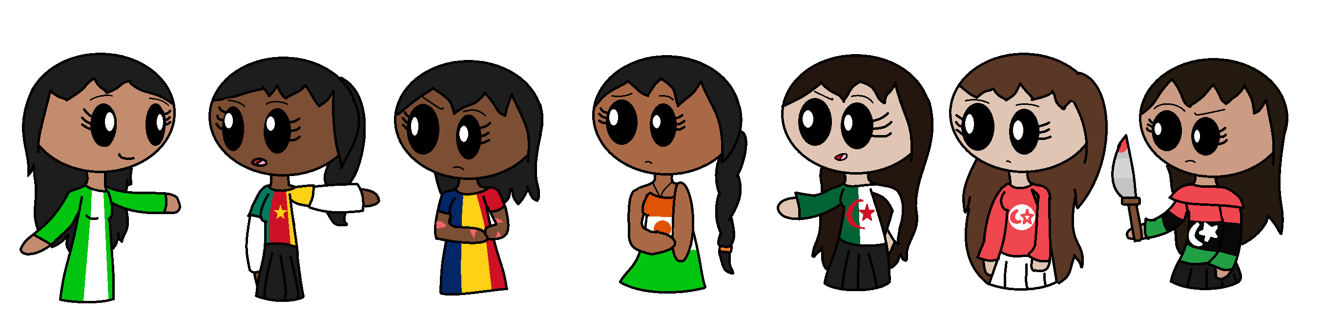 Some more Satw Africans! Some more Satw Africans! SatWcomic.com