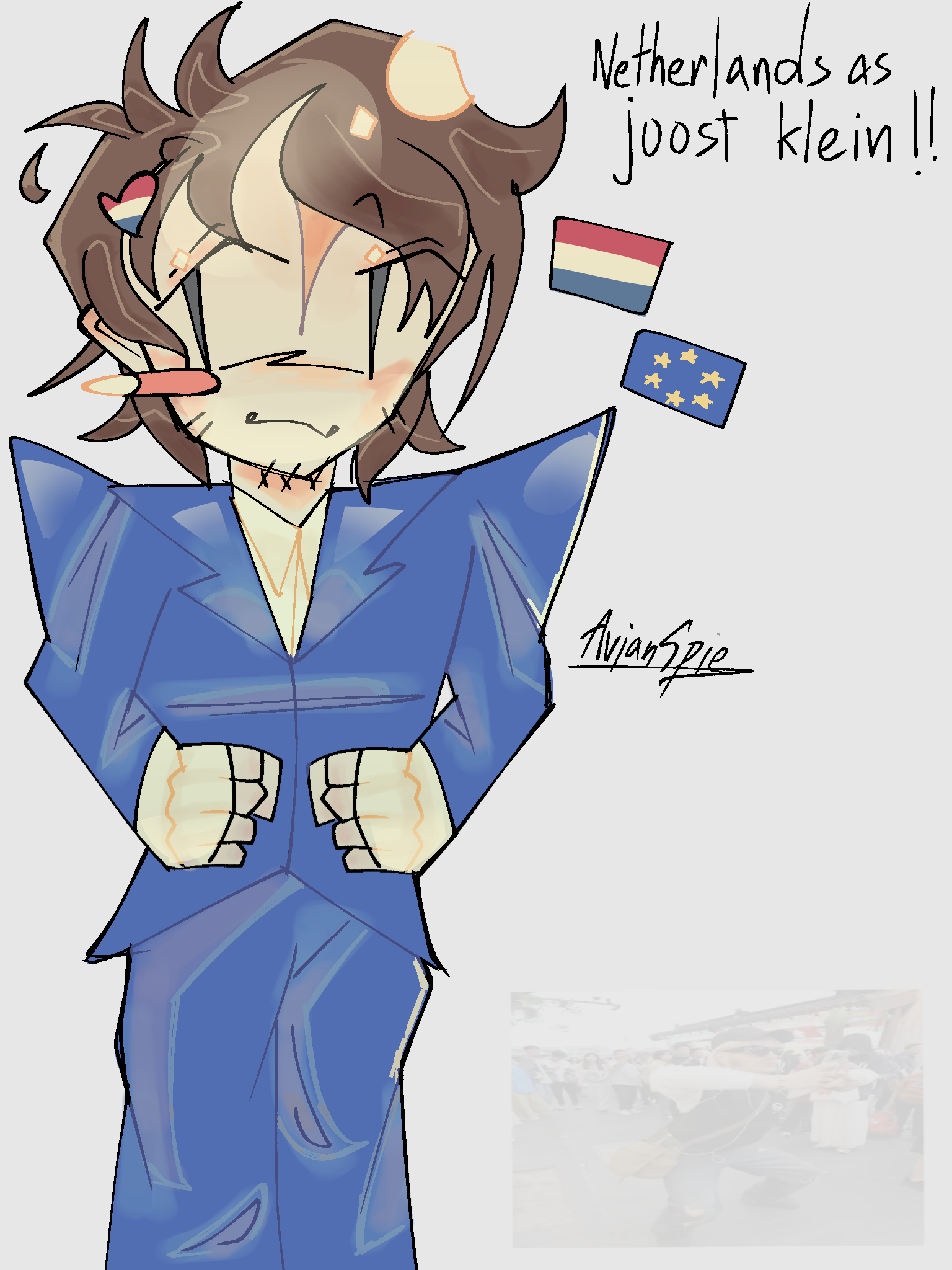 satW Netherlands as joost klein SatWcomic.com