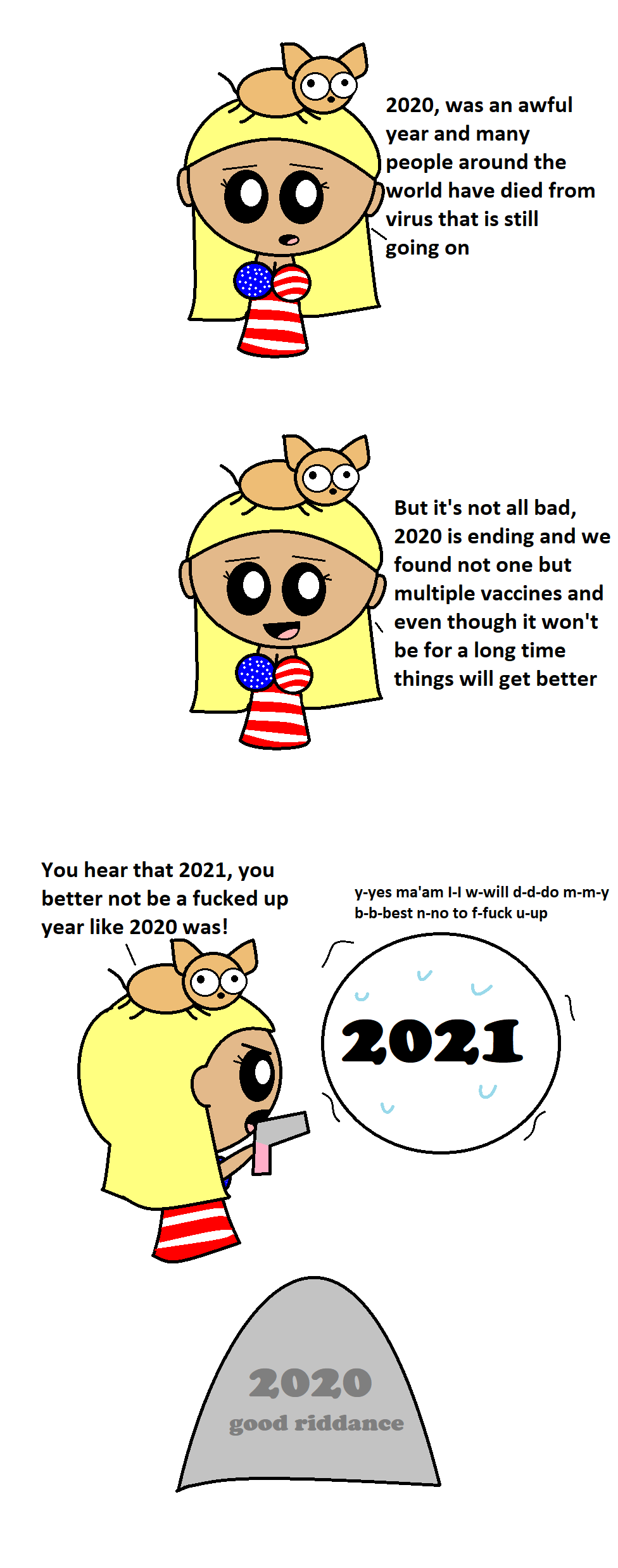 Goodbye 2020 You will not be Missed  SatWcomic.com