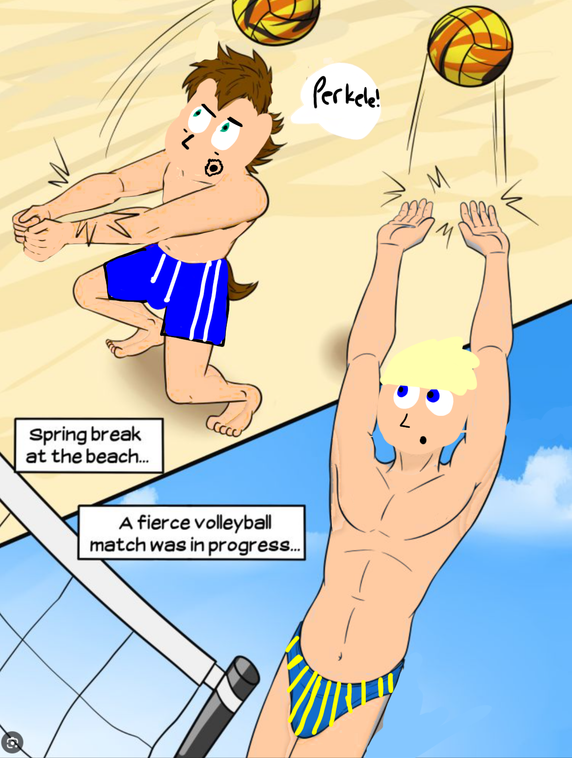 Nordics beach day part 1 Nordics beach day part 1 SatWcomic.com