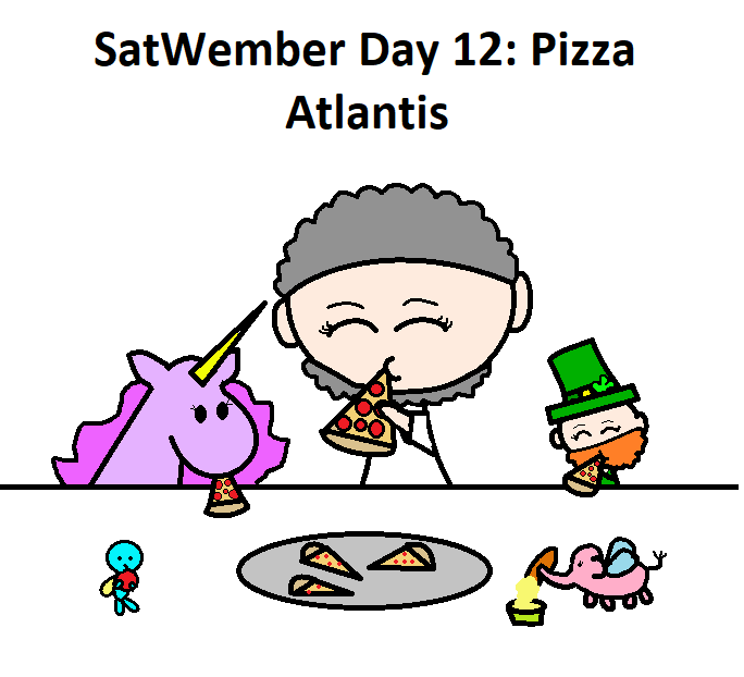 Satwember day 12: Pizza Satwember day 12: Pizza SatWcomic.com