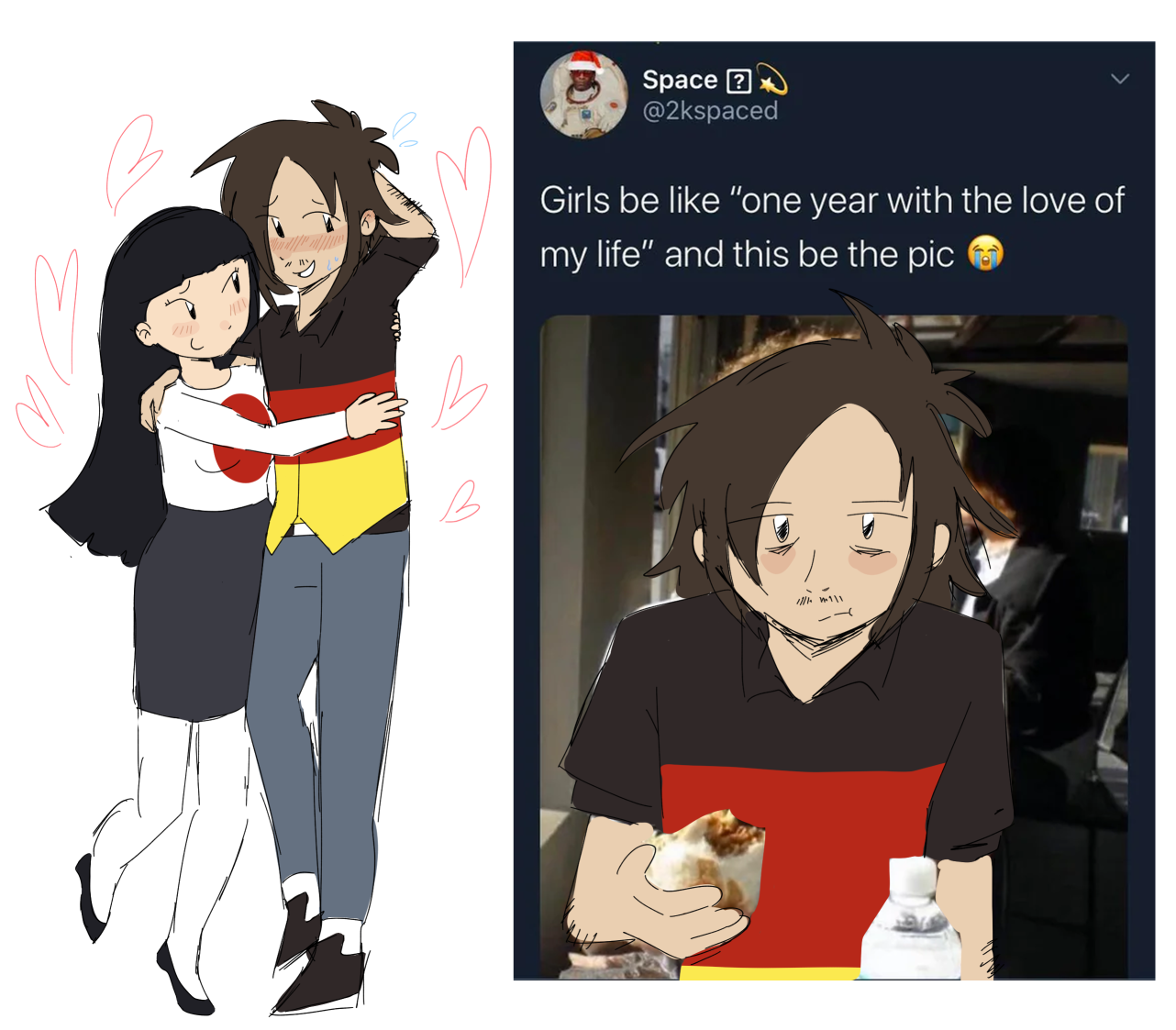 Germany x Sister Japan SatWcomic.com