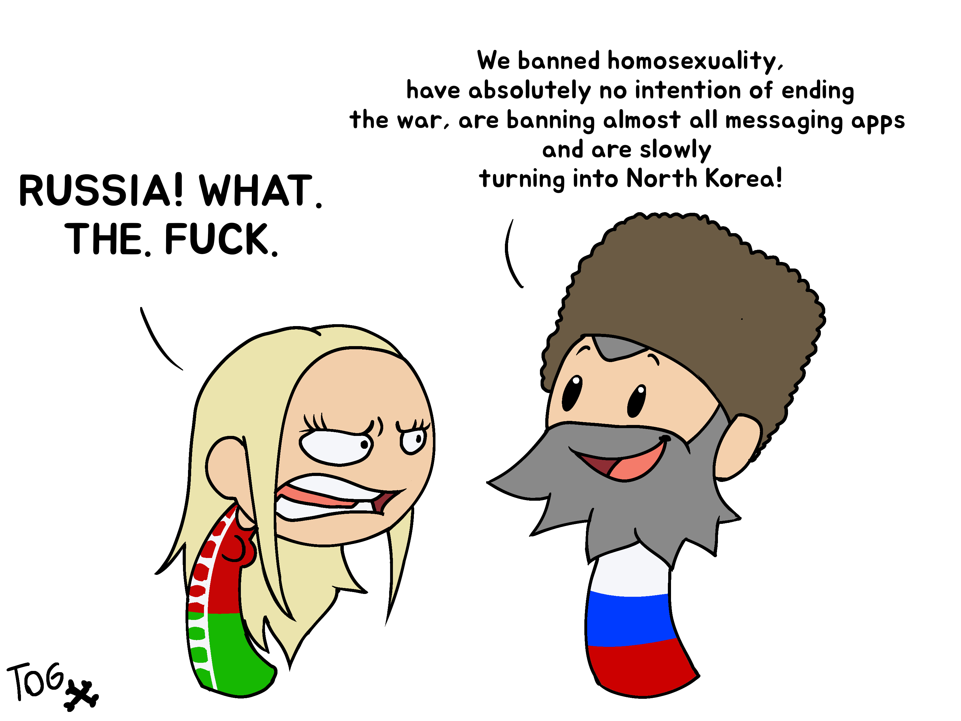 Russia currently... Russia currently... SatWcomic.com