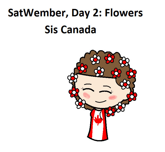SatWember Day 2: Flowers SatWcomic.com