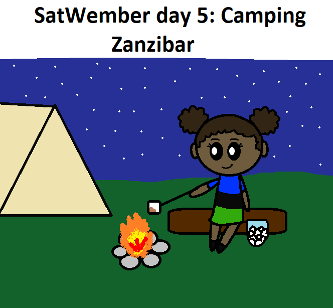 Satwember day 5: Camping Satwember day 5: Camping SatWcomic.com