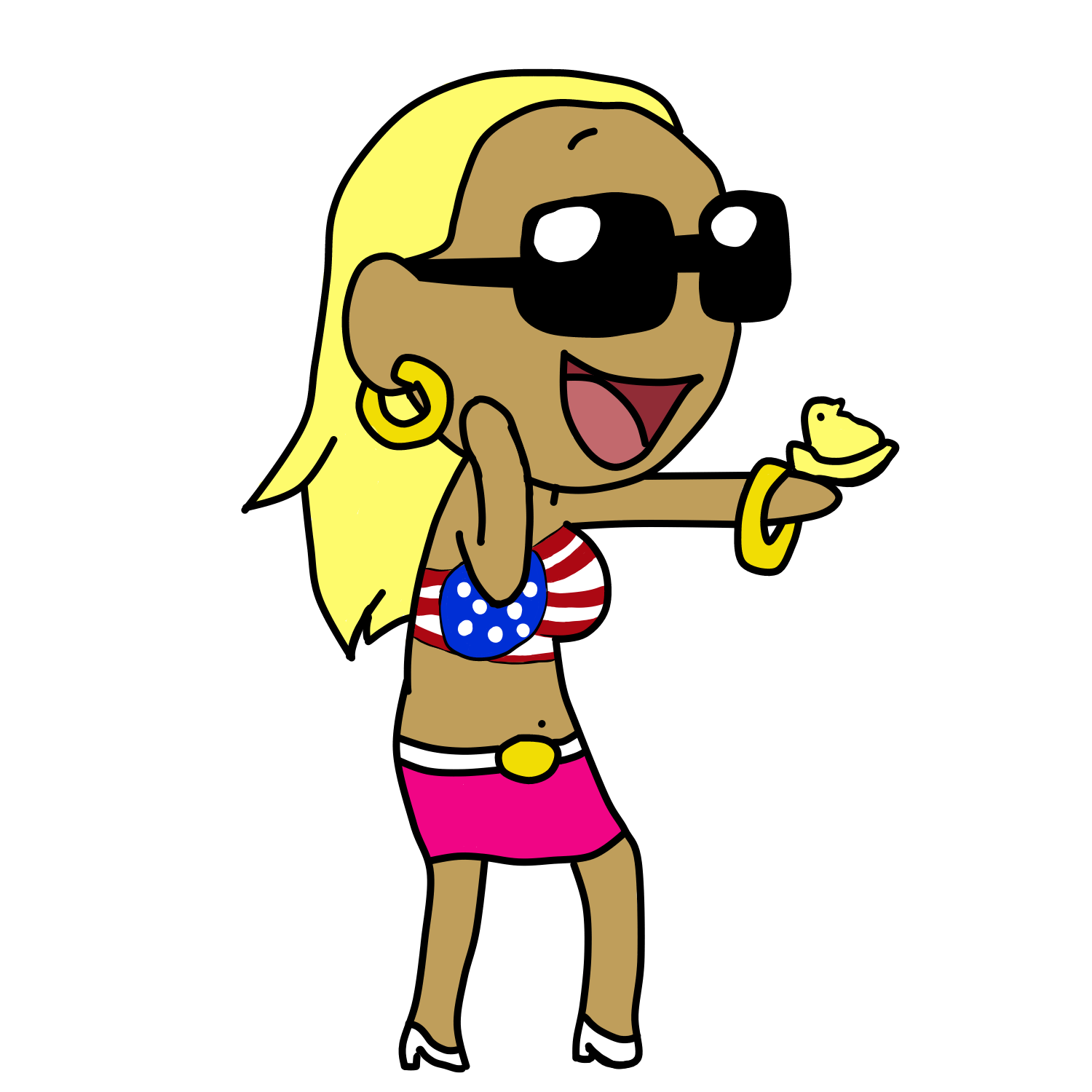 Sister America loves Peeps Sister America loves Peeps SatWcomic.com