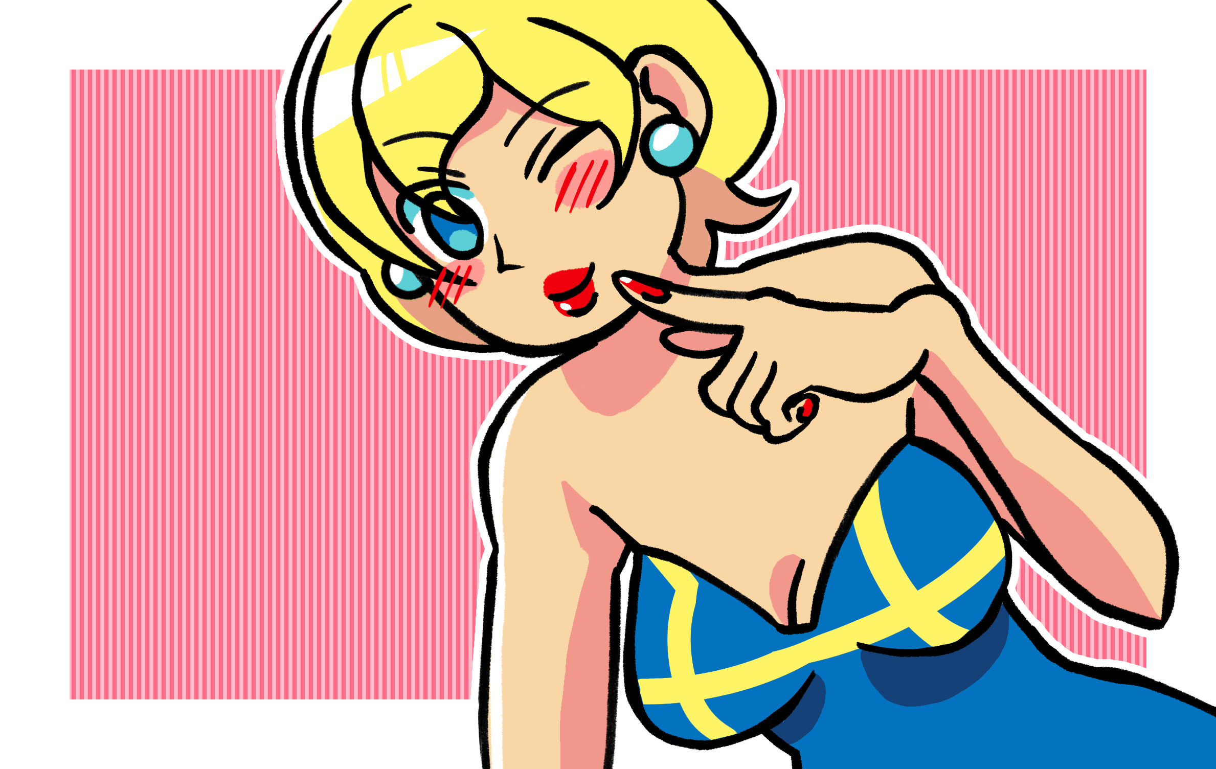 Sister Sweden drawing super amazing SatWcomic.com