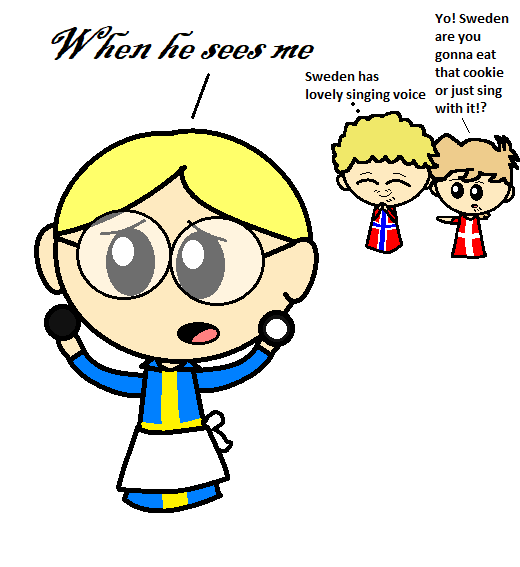 Sweden: When He Sees Me Sweden: When He Sees Me SatWcomic.com