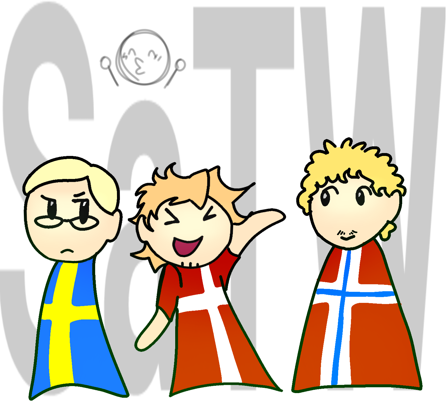 The boys!!! SatWcomic.com