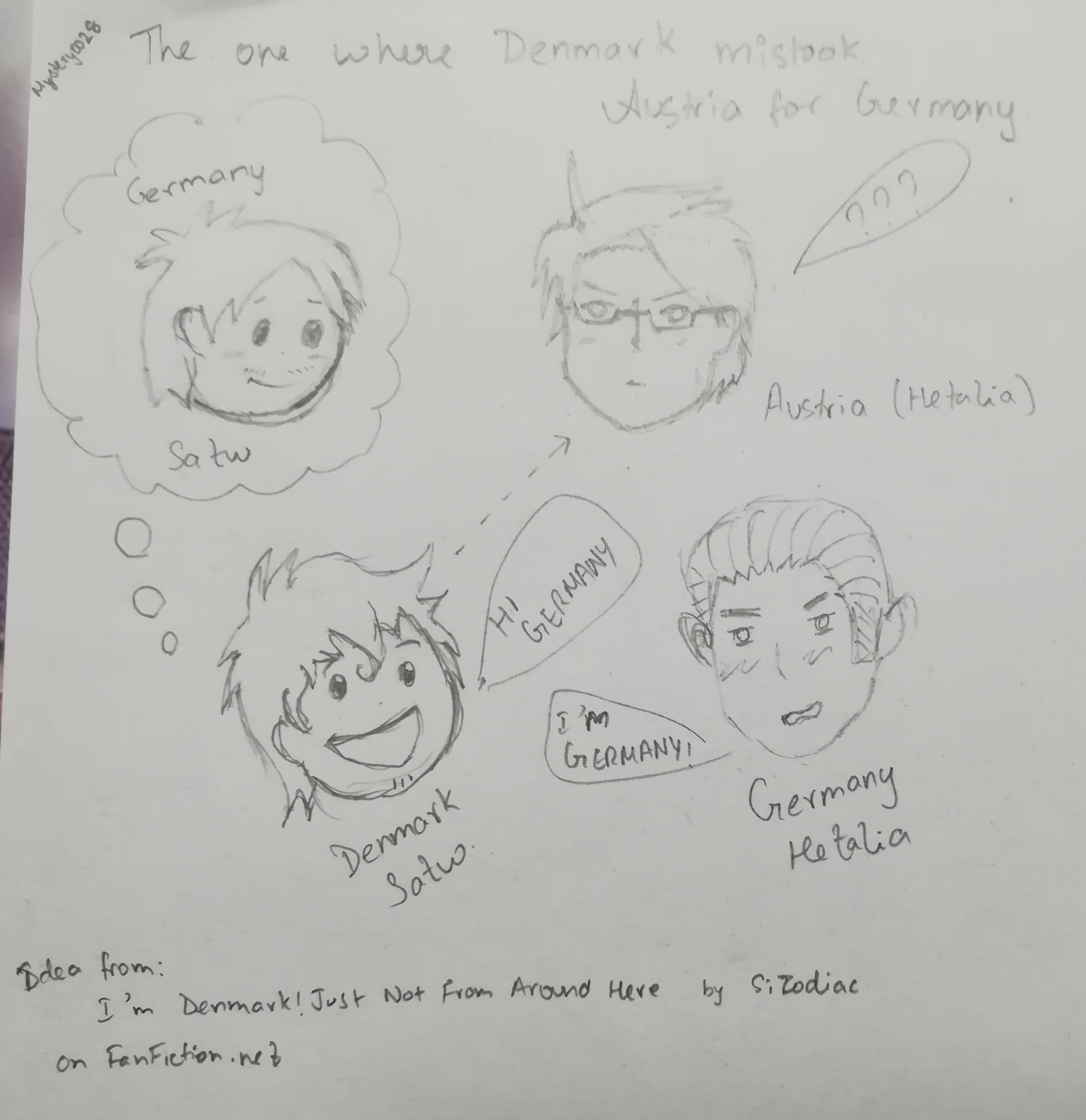 The one where Denmark mistook Austria for Germany