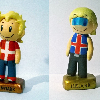 Denmark and Iceland figures fanmade