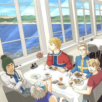 A dinner by the coast