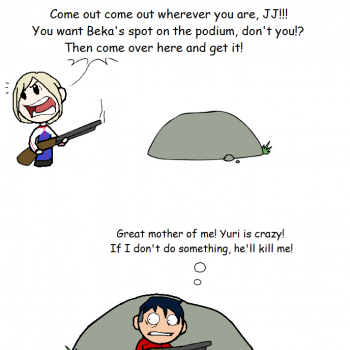 Yuri!!! On ICE version, for some reason.