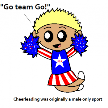 Cheerleading is Manly
