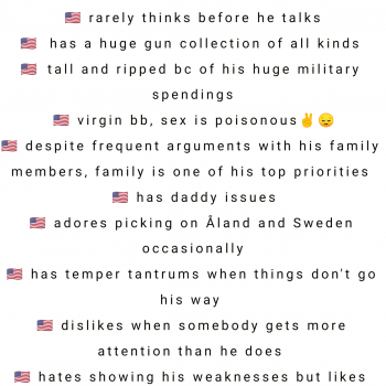 Brief description of America