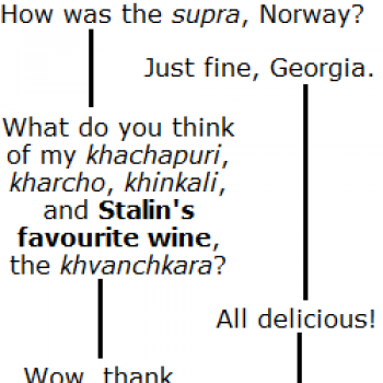 Dinner at Georgia's