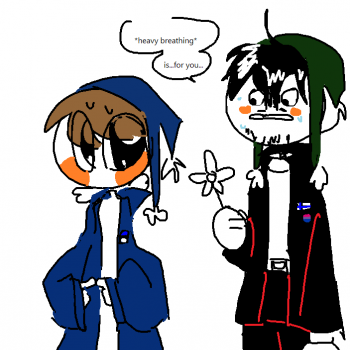 fin boy and stone girl