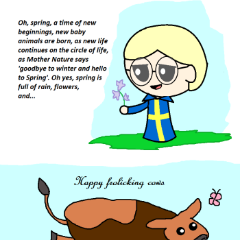 Spring Cow