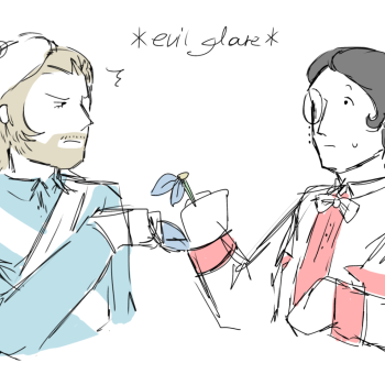 *evil glare*