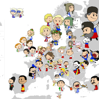 Europe map
