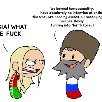 Russia currently...