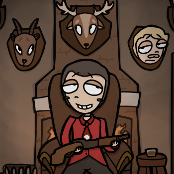 Switzerland in his study