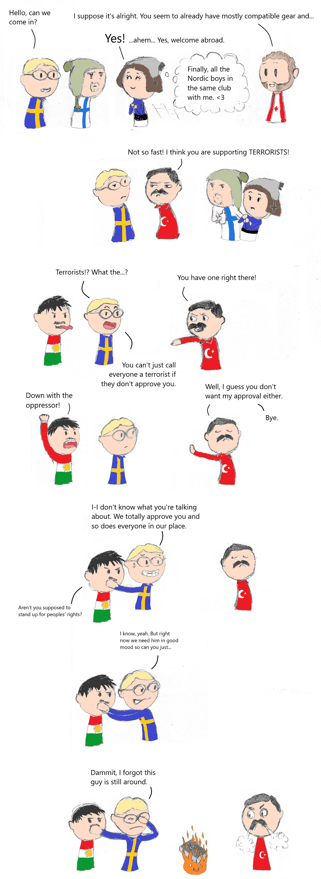 Turkey is not amused Turkey is not amused SatWcomic.com