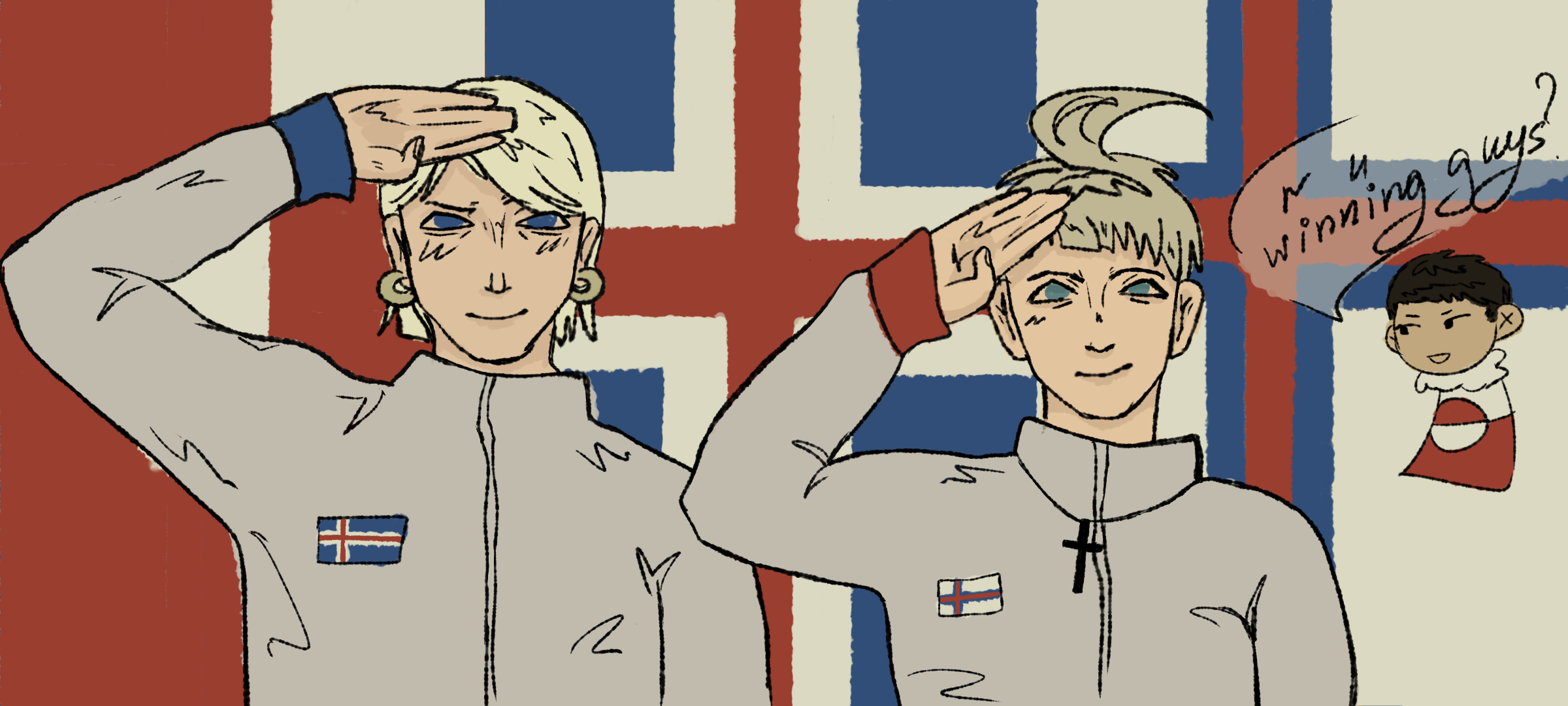 VAEB + Iceland and Faroe! (Greenland mentioned) SatWcomic.com