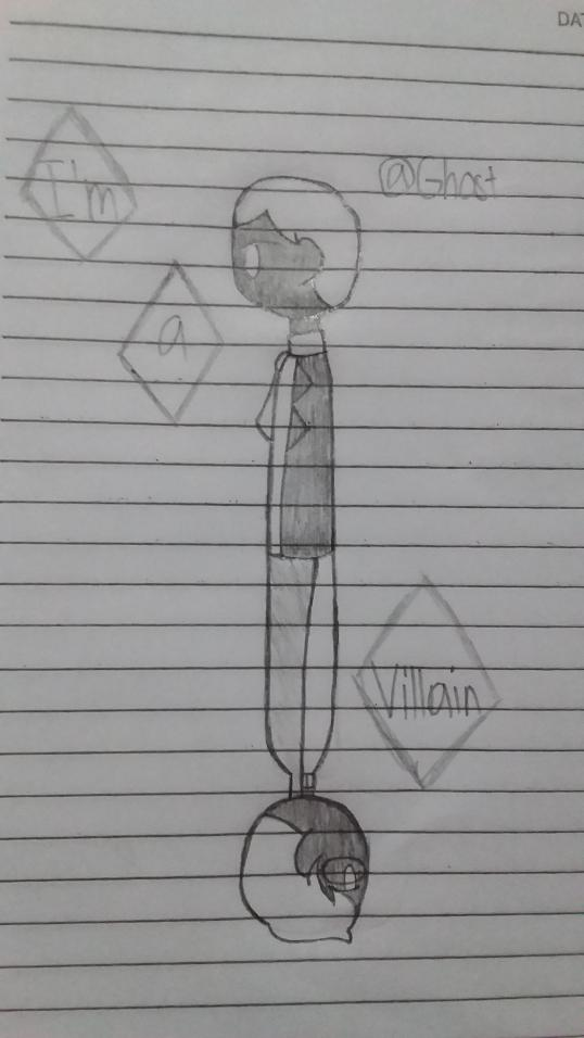 You're a villain 
