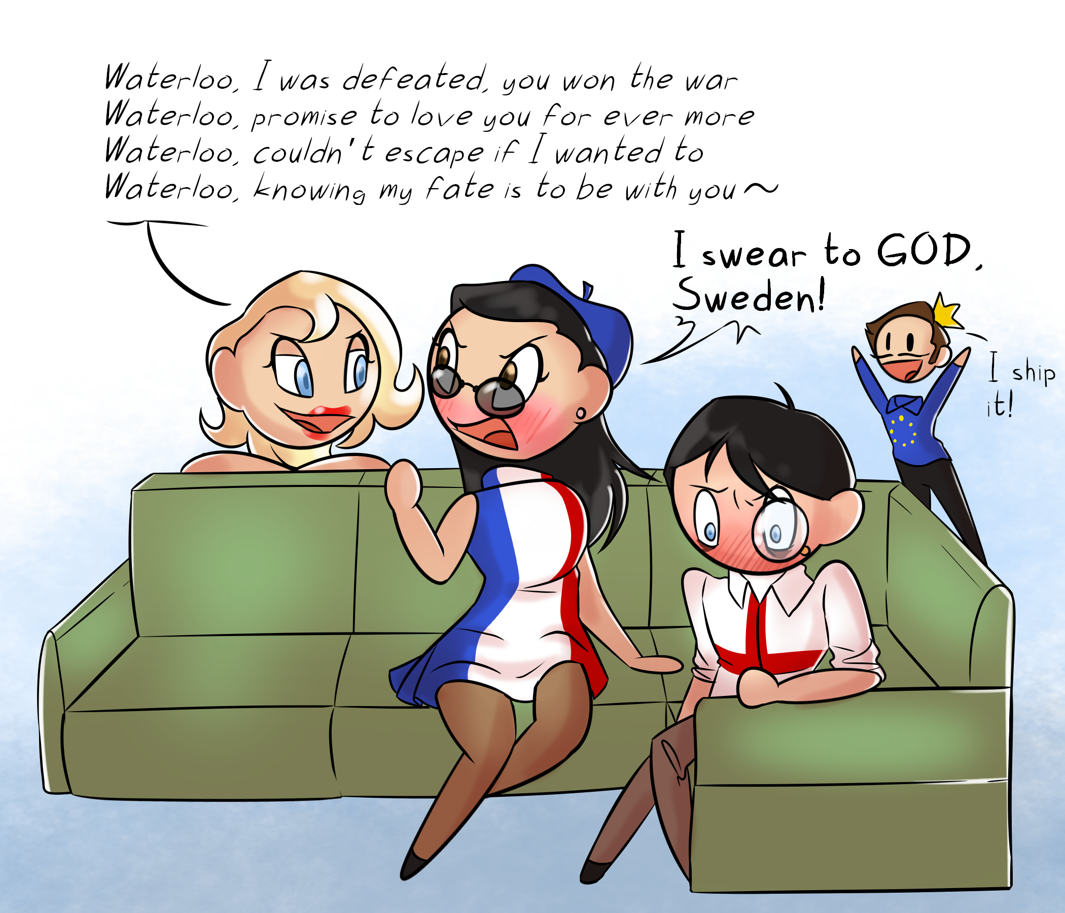 Eurovision 1974 SatWcomic.com