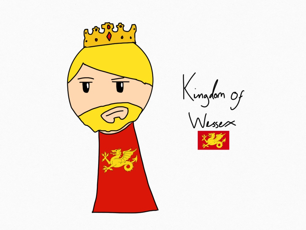 The Anglo-Saxon kingdom of Wessex