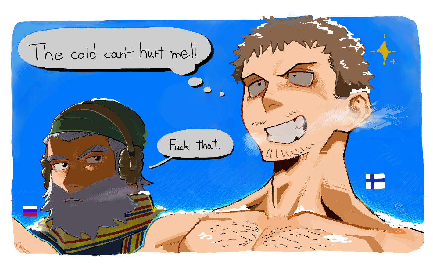 Protection from the cold SatWcomic.com