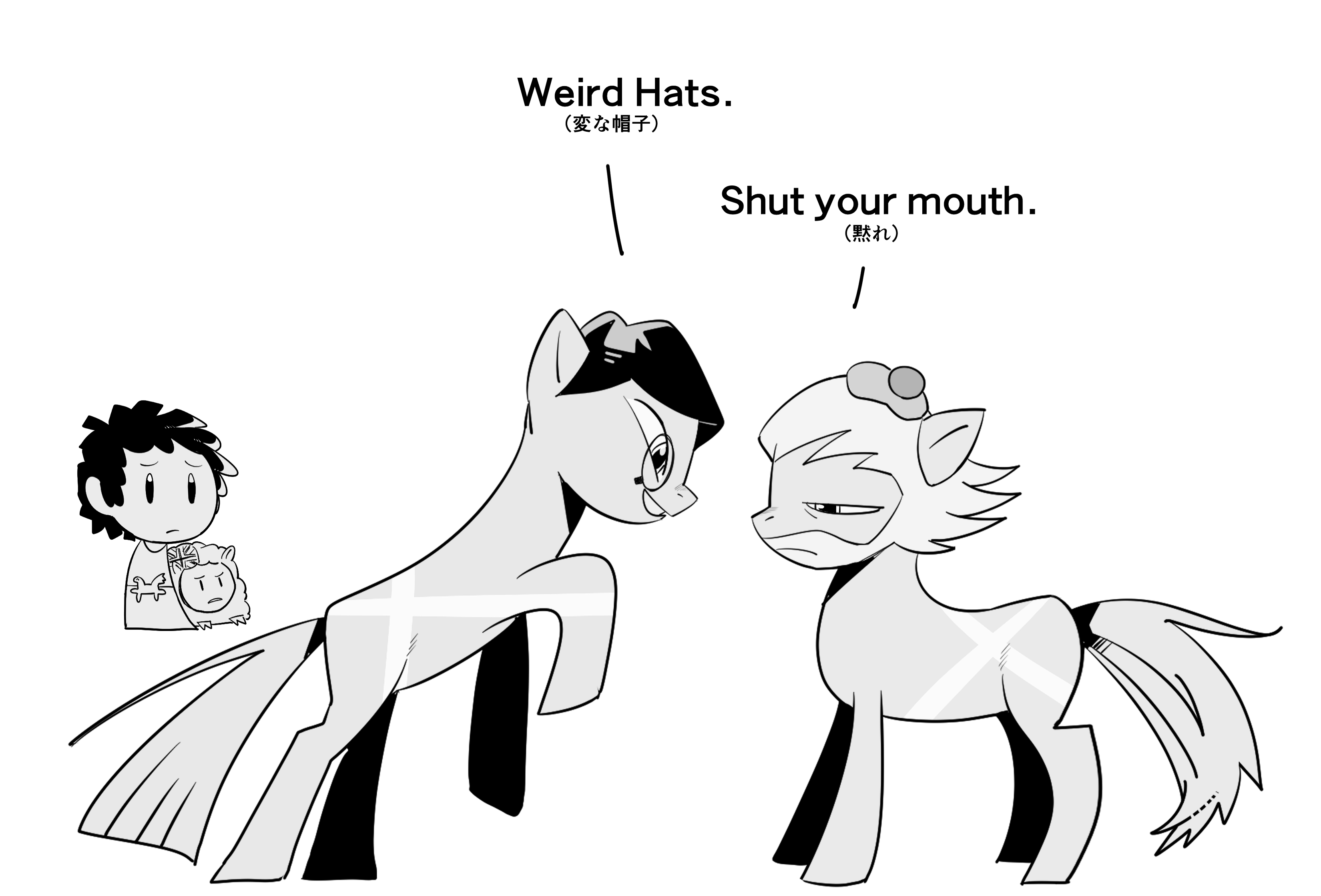 Parody of My Little Pony Parody of My Little Pony SatWcomic.com