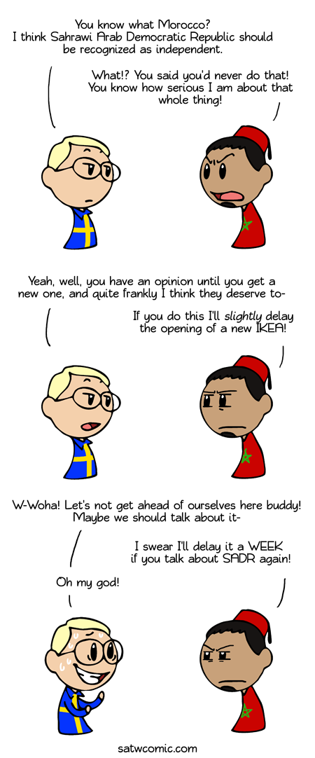 Choose your friends wisely SatWcomic.com