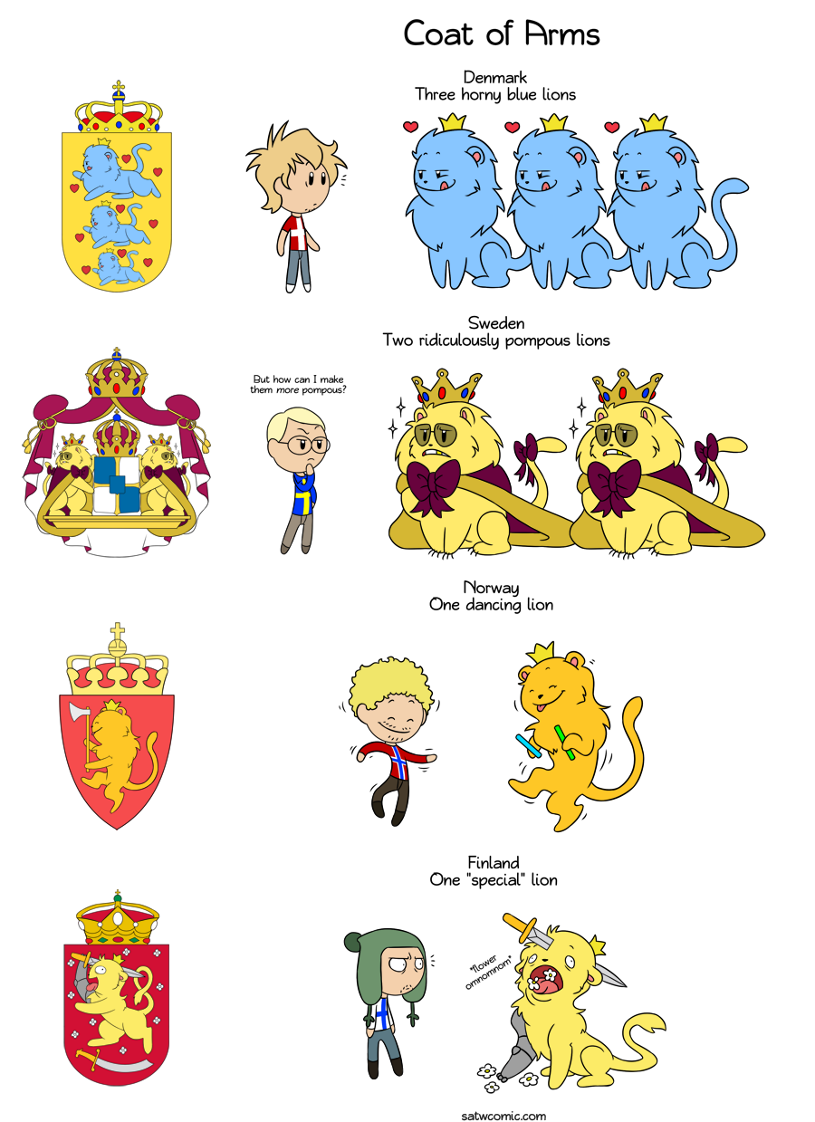 Coat of Arms HD SatWcomic.com