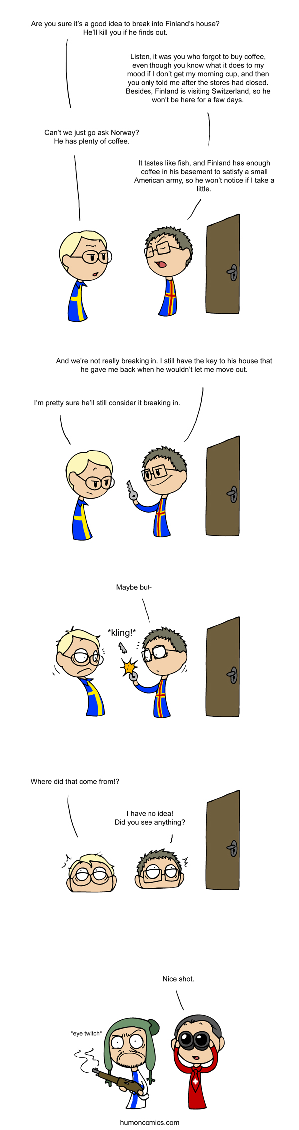 Coffee Thief  SatWcomic.com
