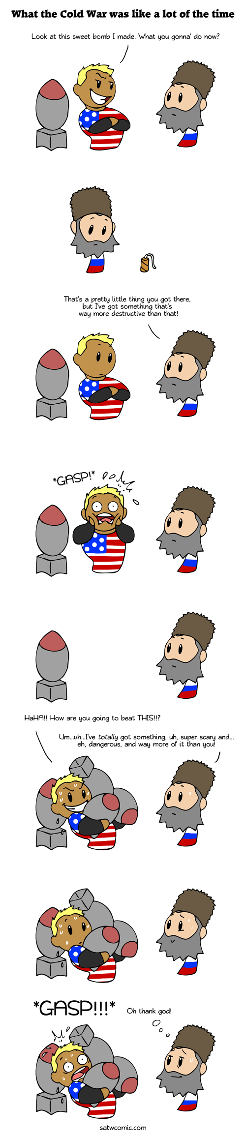 Cold War Games SatWcomic.com