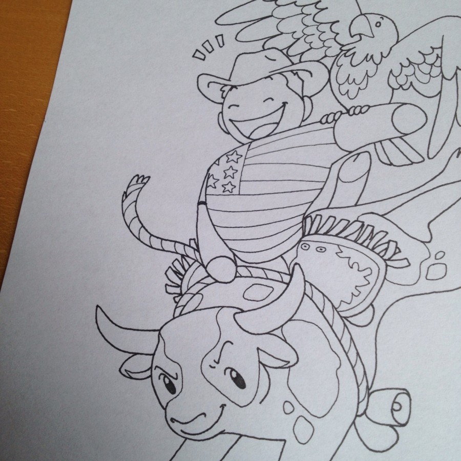 Colouring Book Preview 2 SatWcomic.com