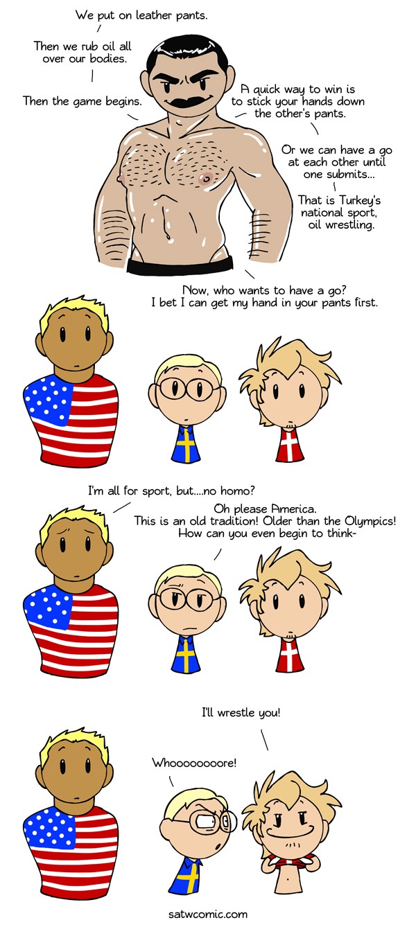 Sports are not for sissies