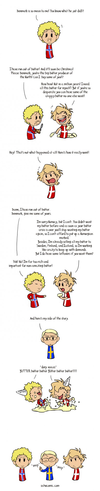 Too little butter