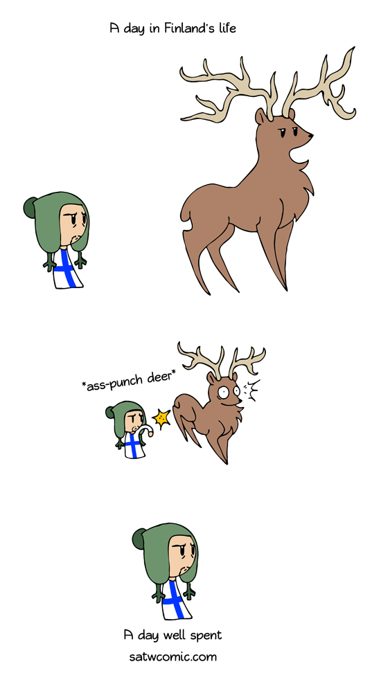 Deer Hunt SatWcomic.com