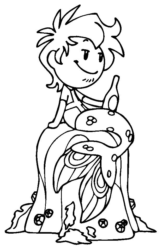Denmark Colouring In SatWcomic.com