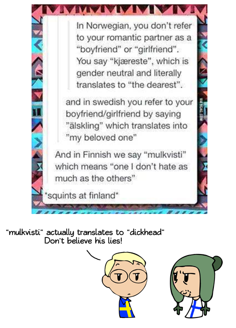 Don't believe Finland's lies SatWcomic.com