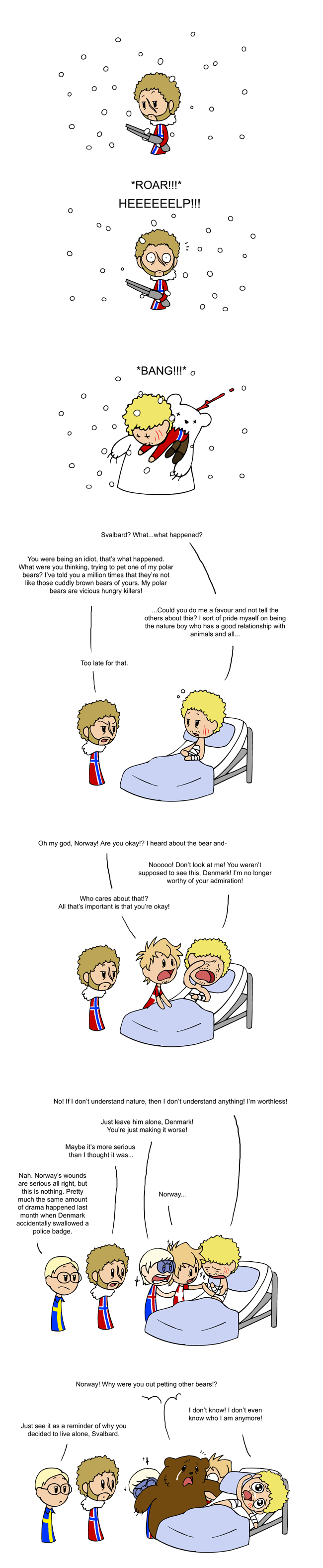 Drama Bear SatWcomic.com
