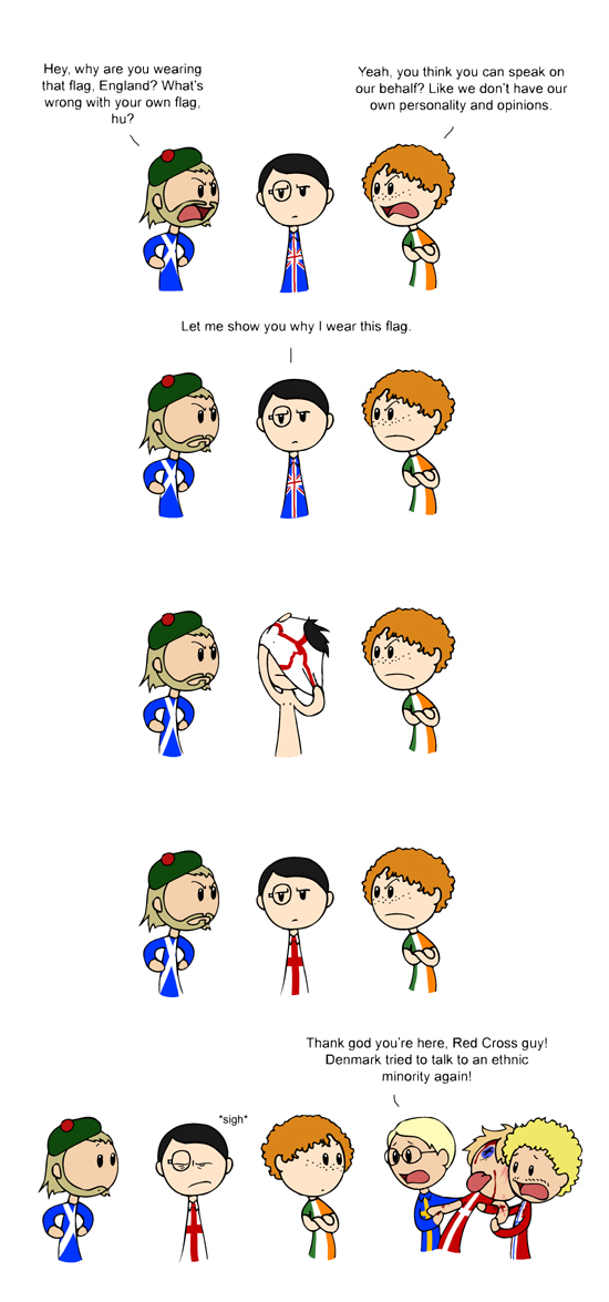 English Flag SatWcomic.com