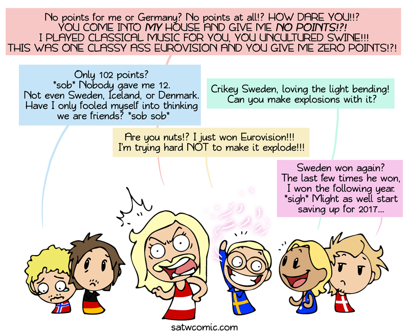 Eurovision 2015 SatWcomic.com