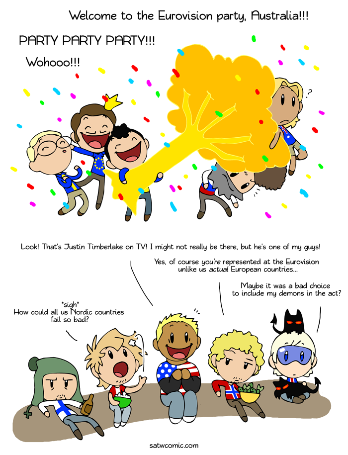 Eurovision 2016 SatWcomic.com