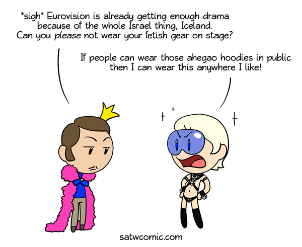 Eurovision 2019 SatWcomic.com