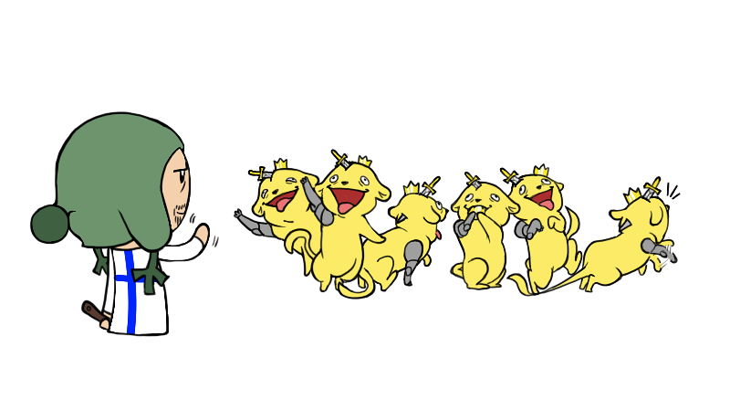 Finland's Baby Lions SatWcomic.com
